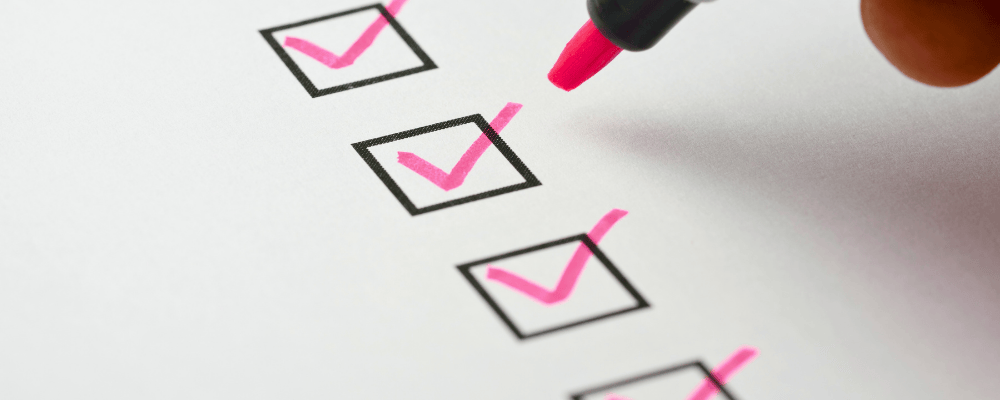 トイレ清掃の見積比較チェックリストのイメージ（チェック項目）